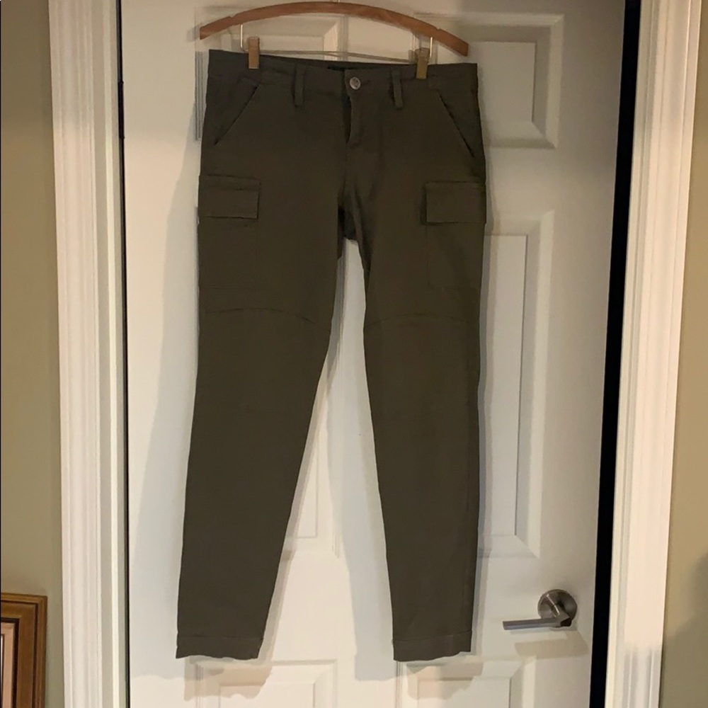 Green cargo pants